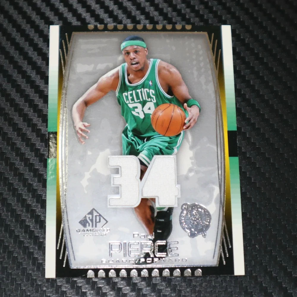 2004-05 SP GAME USED PAUL PIERCE GAME USED JERSEY‎ CARD! BOSTON CELTICS JSY